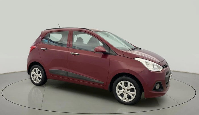 2014 Hyundai Grand i10 SPORTZ 1.2 KAPPA VTVT, Petrol, Manual, 59,123 km, Right Front Diagonal