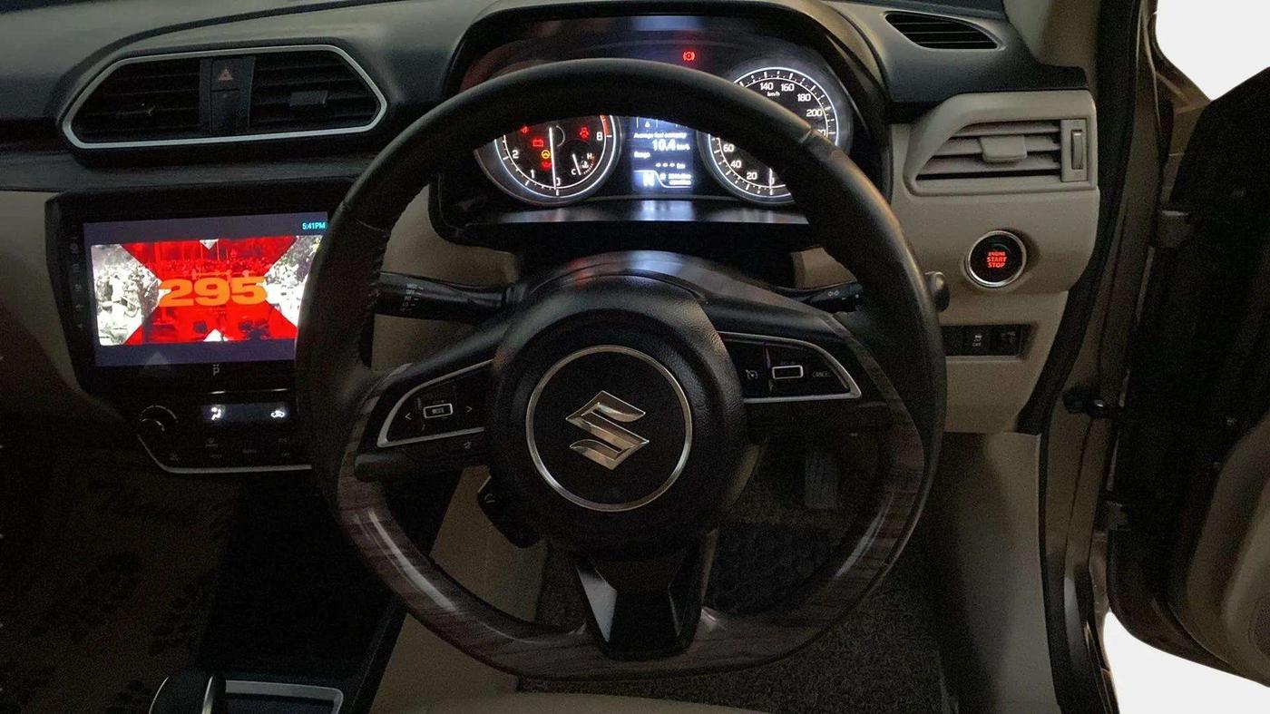 2022 Maruti Dzire ZXI Plus AMT, Petrol, Automatic, 40,445 km, Steering Wheel Close Up
