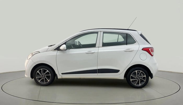 2017 Hyundai Grand i10 SPORTZ (O) AT 1.2 KAPPA VTVT, Petrol, Automatic, 54,984 km, Left Side