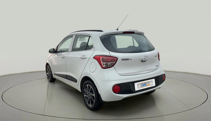 2017 Hyundai Grand i10 SPORTZ (O) AT 1.2 KAPPA VTVT, Petrol, Automatic, 54,984 km, Left Back Diagonal