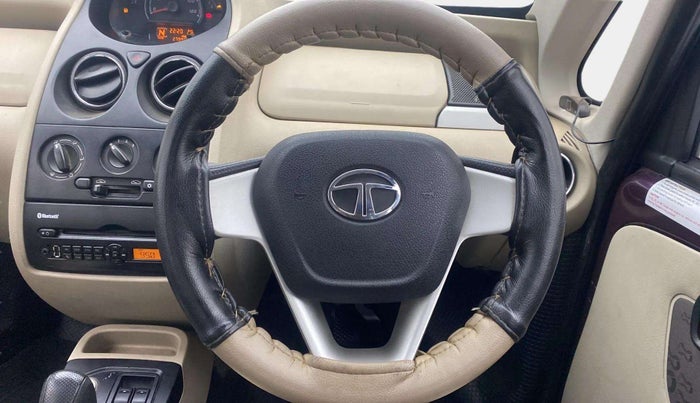 2015 Tata Nano TWIST XTA, Petrol, Automatic, 28,018 km, Steering Wheel Close Up