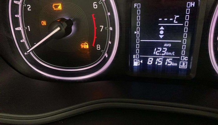 2020 Maruti Vitara Brezza ZXI, Petrol, Manual, 81,489 km, Instrument cluster - Glass has scratches