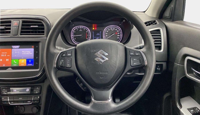 2020 Maruti Vitara Brezza ZXI, Petrol, Manual, 81,489 km, Steering Wheel Close Up