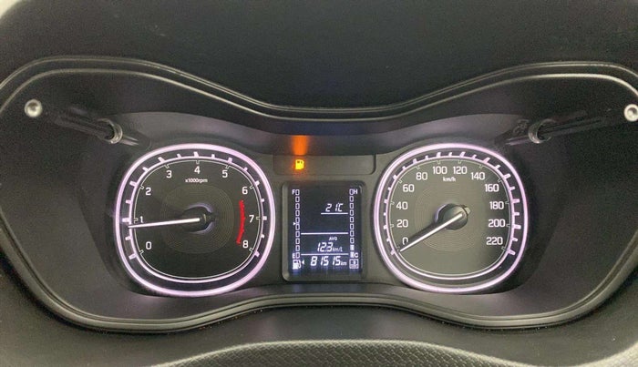 2020 Maruti Vitara Brezza ZXI, Petrol, Manual, 81,489 km, Odometer Image