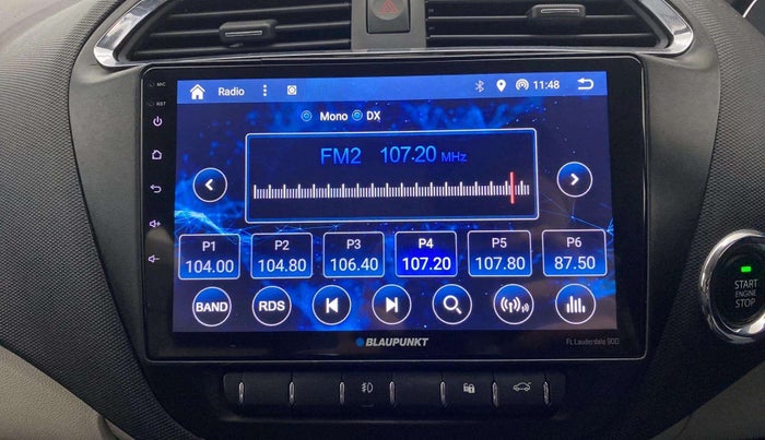 2022 Tata TIGOR XZ PETROL, Petrol, Manual, 31,309 km, Infotainment system - Reverse Camera Display Blurred
