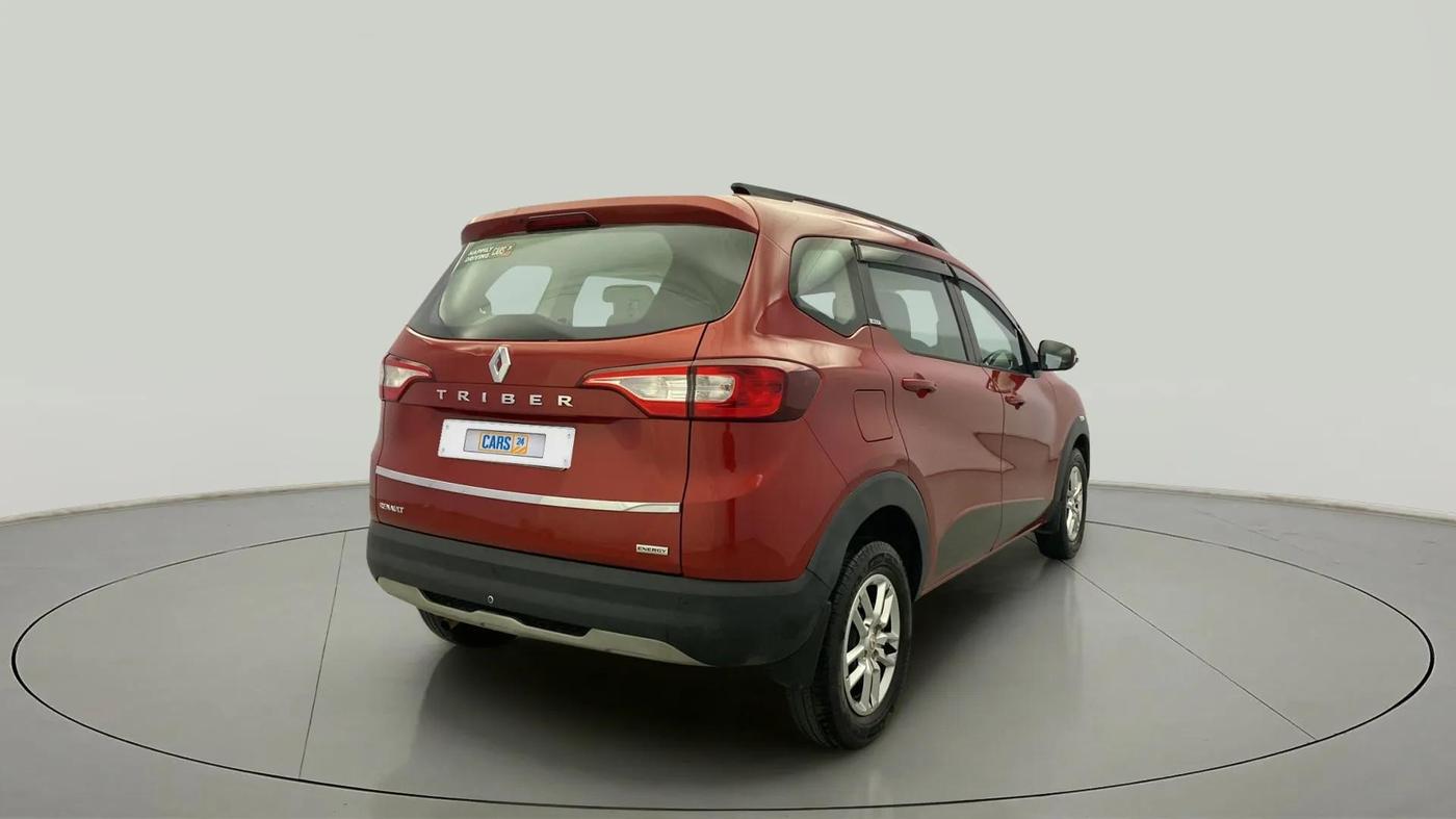 2019 Renault TRIBER RXT, Petrol, Manual, 78,790 km, Right Back Diagonal