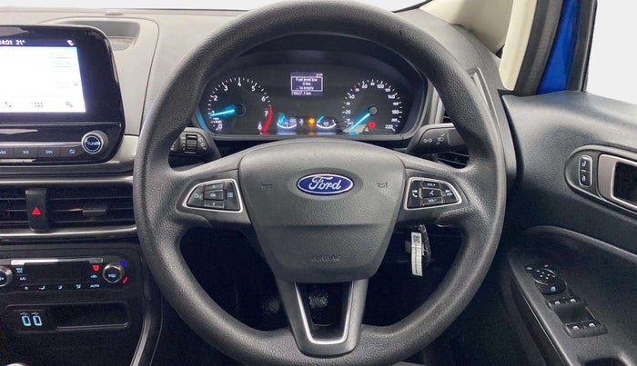 2018 Ford Ecosport TREND 1.5L PETROL, Petrol, Manual, 78,480 km, Steering Wheel Close Up