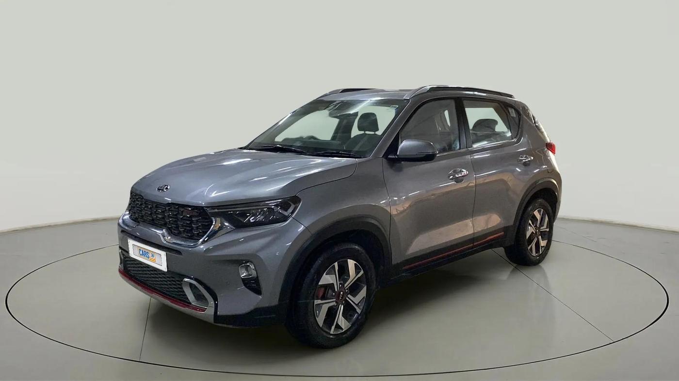 2020 KIA SONET GTX PLUS 1.0 DCT, Petrol, Automatic, 38,048 km, Left Front Diagonal