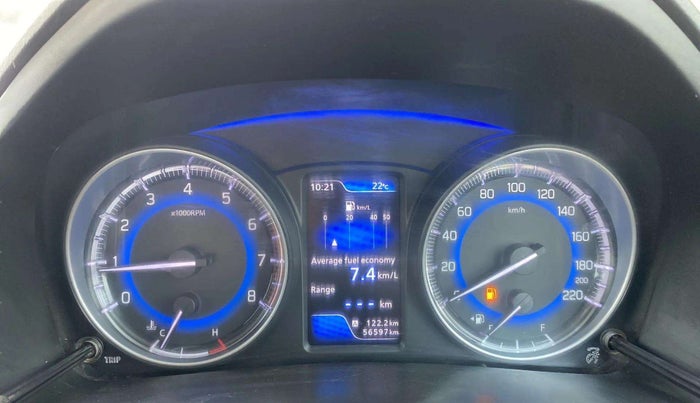 2021 Maruti Baleno ALPHA PETROL 1.2, Petrol, Manual, 56,609 km, Odometer Image