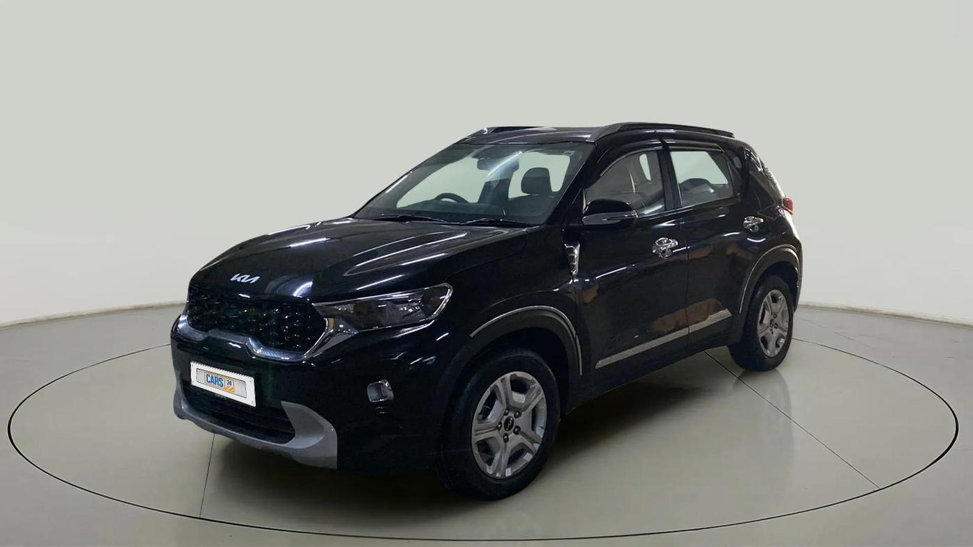 2022 KIA SONET HTK PLUS 1.0 IMT, Petrol, Manual, 9,651 km, Left Front Diagonal