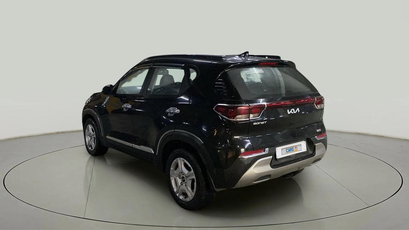 2022 KIA SONET HTK PLUS 1.0 IMT, Petrol, Manual, 9,651 km, Left Back Diagonal