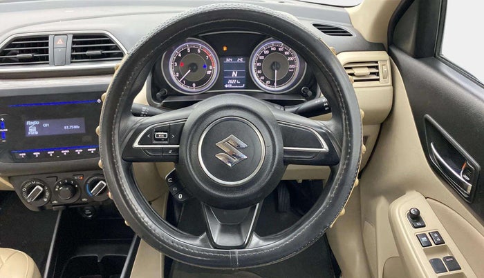 2021 Maruti Dzire VXI AMT, Petrol, Automatic, 26,220 km, Steering Wheel Close Up
