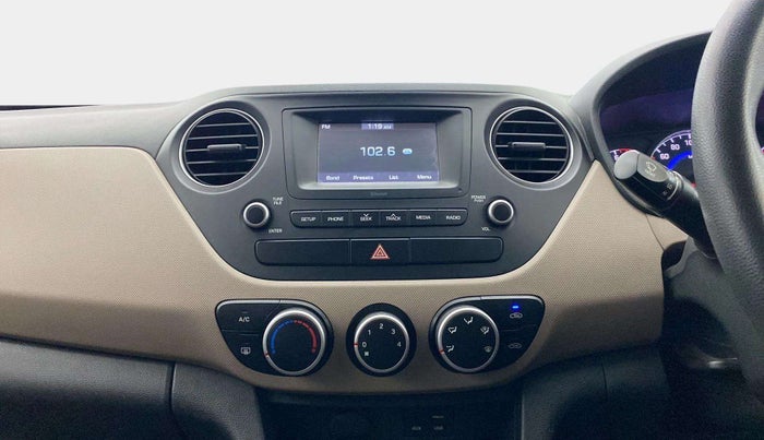 2017 Hyundai Grand i10 SPORTZ 1.2 KAPPA VTVT, Petrol, Manual, 43,863 km, Air Conditioner