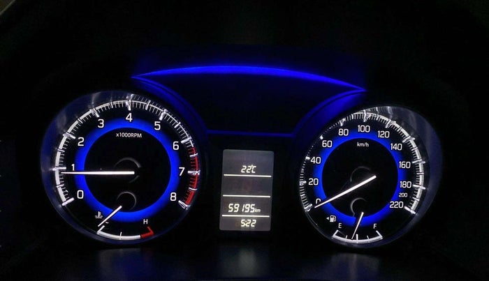 2018 Maruti Baleno DELTA PETROL 1.2, Petrol, Manual, 59,326 km, Odometer Image