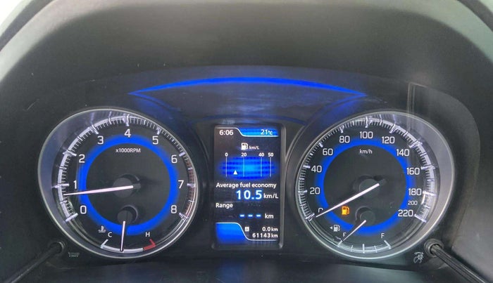 2018 Maruti Baleno ALPHA PETROL 1.2, Petrol, Manual, 61,117 km, Odometer Image