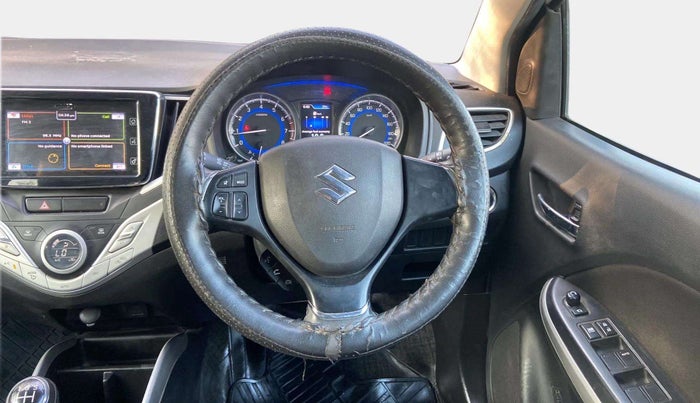 2018 Maruti Baleno ALPHA PETROL 1.2, Petrol, Manual, 61,117 km, Steering Wheel Close Up