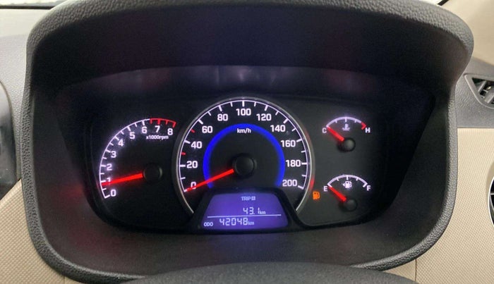 2015 Hyundai Grand i10 SPORTZ 1.2 KAPPA VTVT, Petrol, Manual, 42,109 km, Odometer Image