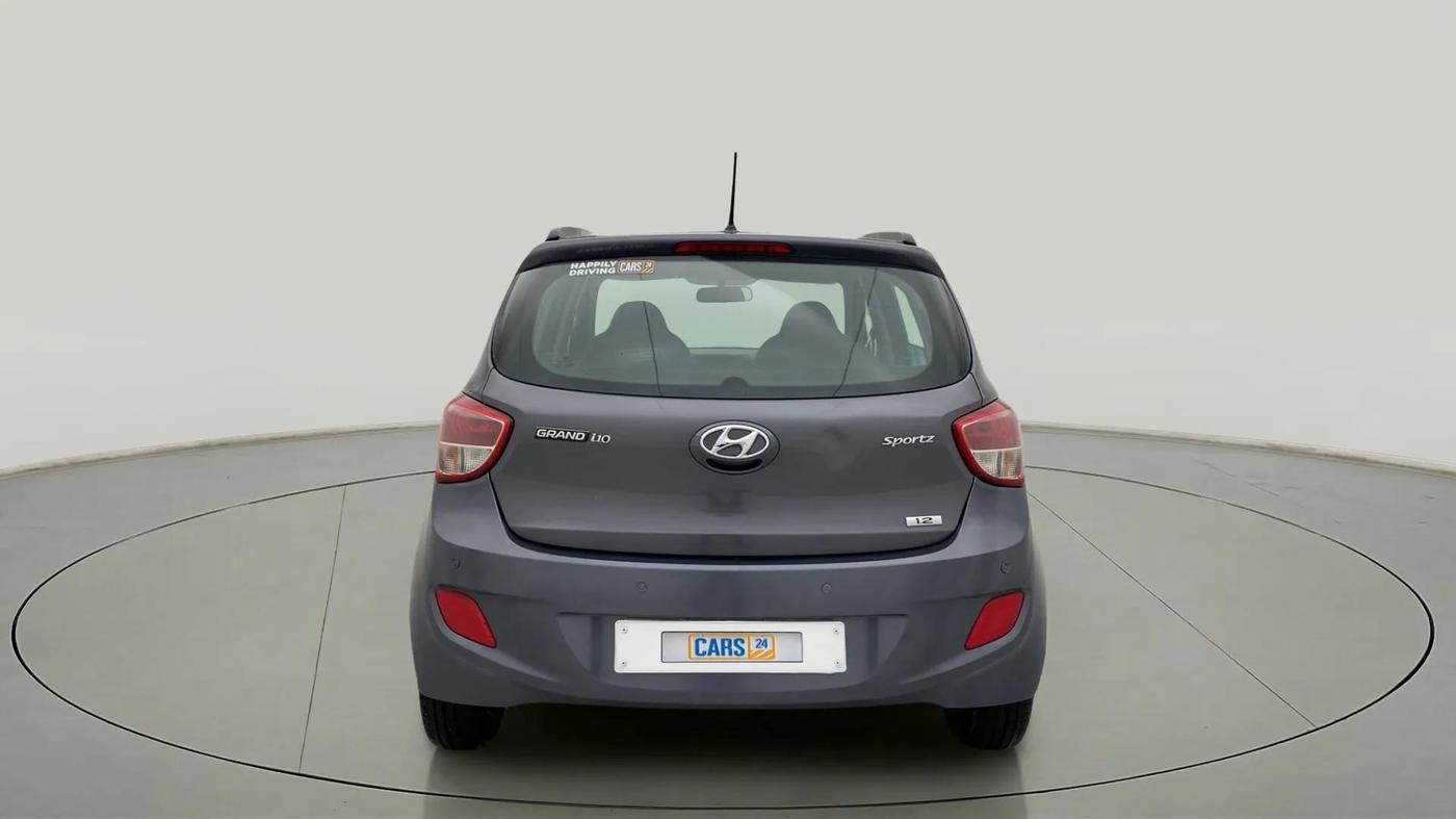 2015 Hyundai Grand i10 SPORTZ 1.2 KAPPA VTVT, Petrol, Manual, 42,109 km, Back/Rear