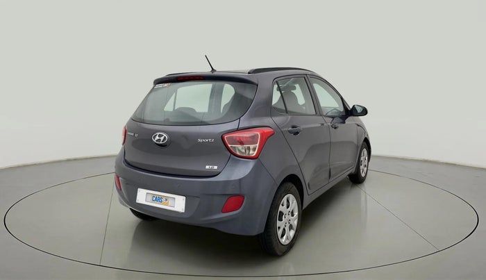 2015 Hyundai Grand i10 SPORTZ 1.2 KAPPA VTVT, Petrol, Manual, 42,109 km, Right Back Diagonal