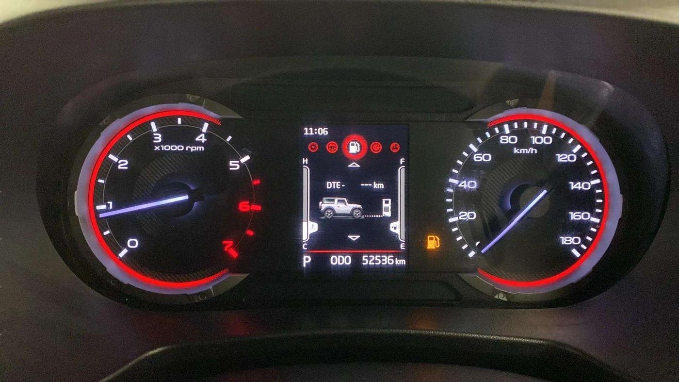 2021 Mahindra Thar LX  P 4WD AT CONVERTIBLE, Petrol, Automatic, 53,289 km, Odometer Image
