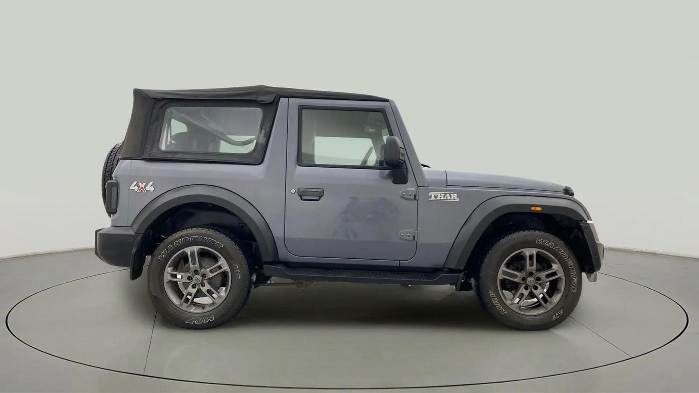 2021 Mahindra Thar LX  P 4WD AT CONVERTIBLE, Petrol, Automatic, 53,289 km, Right Side View