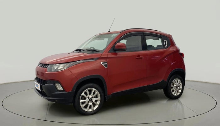 2017 Mahindra Kuv100 K8 6 STR, Petrol, Manual, 49,205 km, Left Front Diagonal