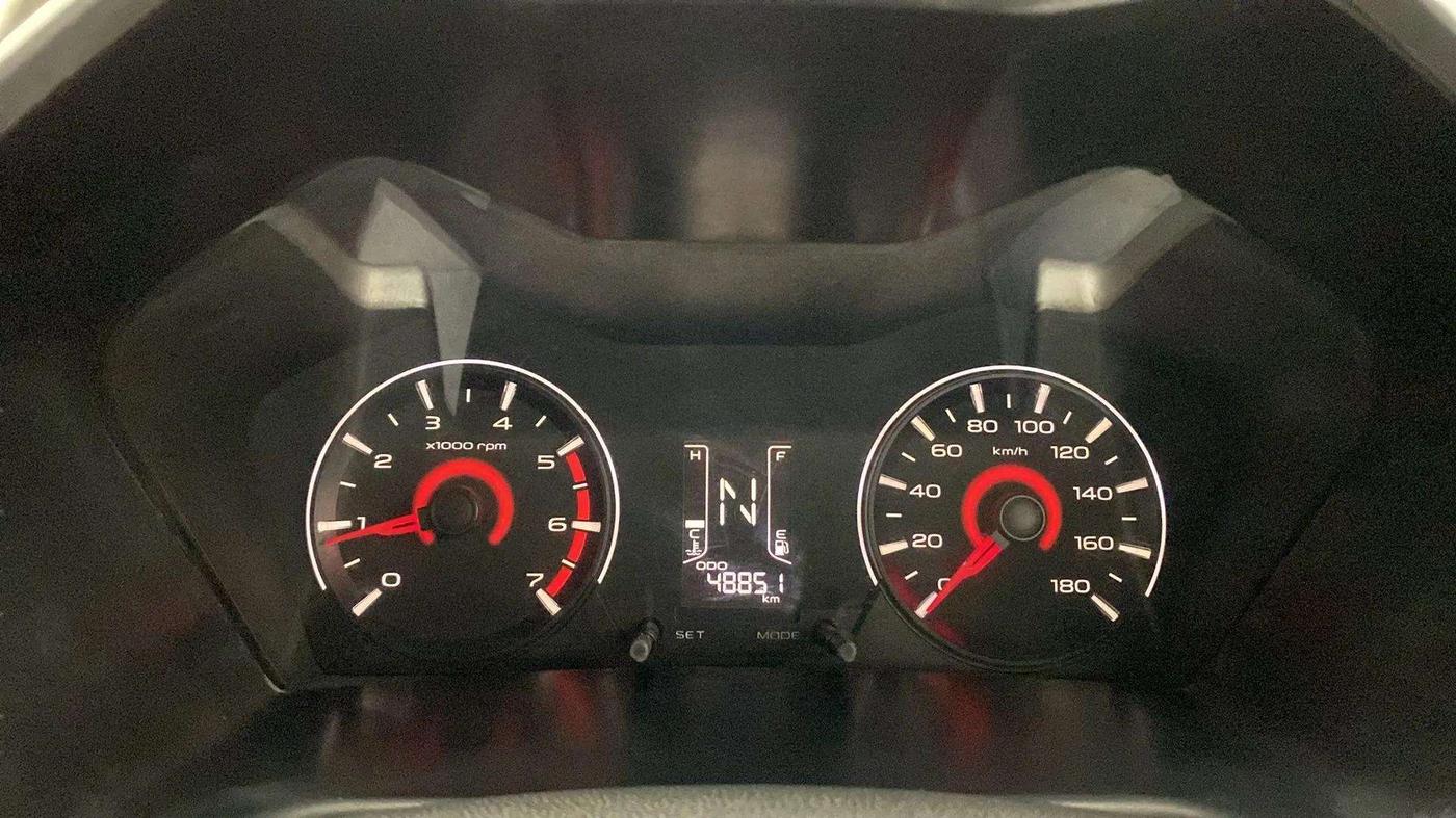 2017 Mahindra Kuv100 K8 6 STR, Petrol, Manual, 49,205 km, Odometer Image
