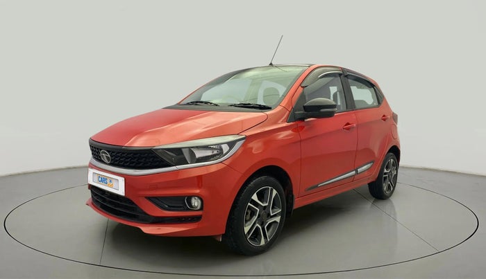 2021 Tata Tiago XZA PLUS DUAL TONE PETROL, Petrol, Automatic, 14,358 km, Left Front Diagonal