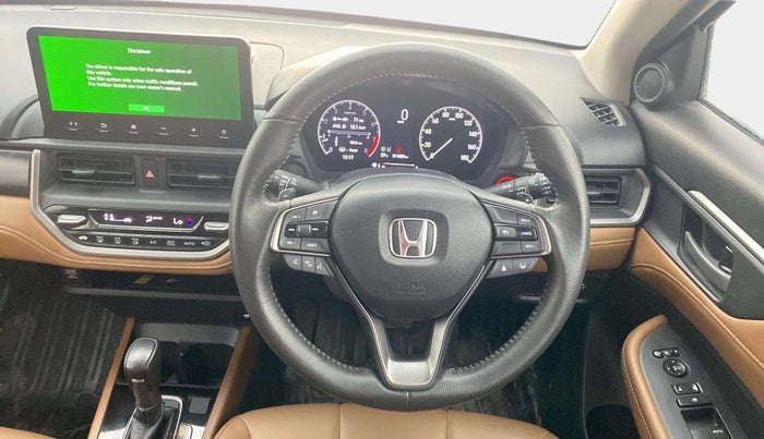 2023 Honda ELEVATE ZX CVT, Petrol, Automatic, 12,095 km, Steering Wheel Close Up