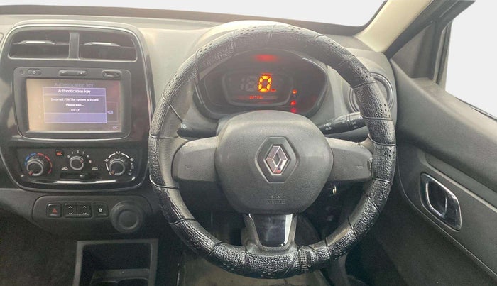 2018 Renault Kwid RXT 1.0 (O), Petrol, Manual, 82,905 km, Steering Wheel Close Up