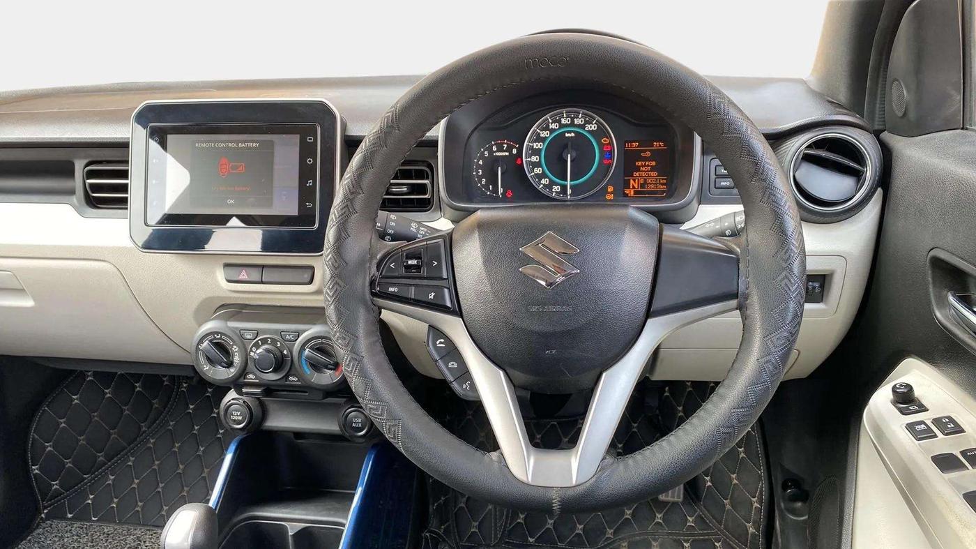 2022 Maruti IGNIS ZETA 1.2 AMT, Petrol, Automatic, 12,961 km, Steering Wheel Close Up
