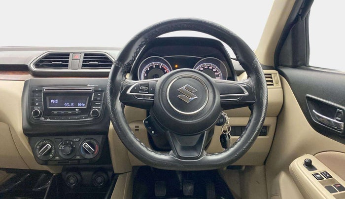 2018 Maruti Dzire VXI, Petrol, Manual, 75,816 km, Steering Wheel Close Up