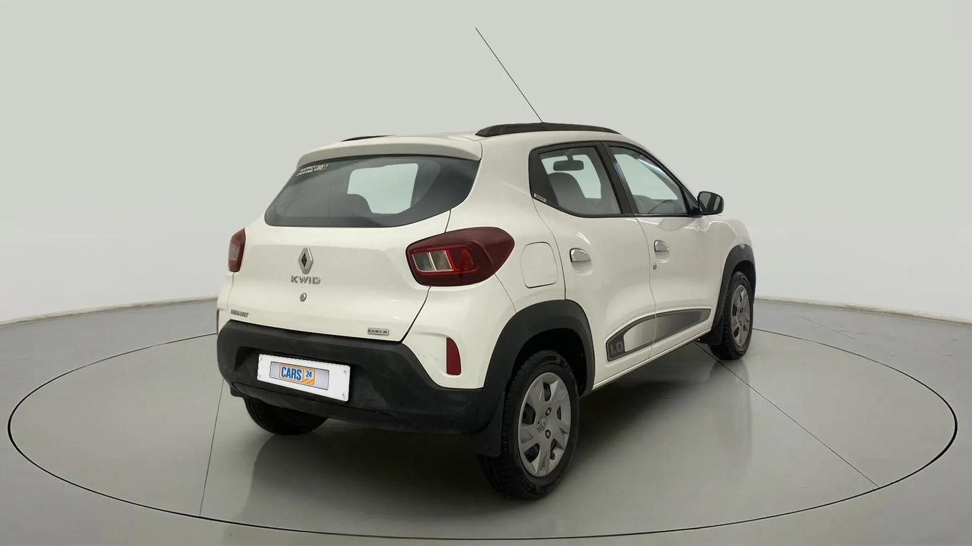 2019 Renault Kwid RXT 1.0 AMT (O), Petrol, Automatic, 26,535 km, Right Back Diagonal