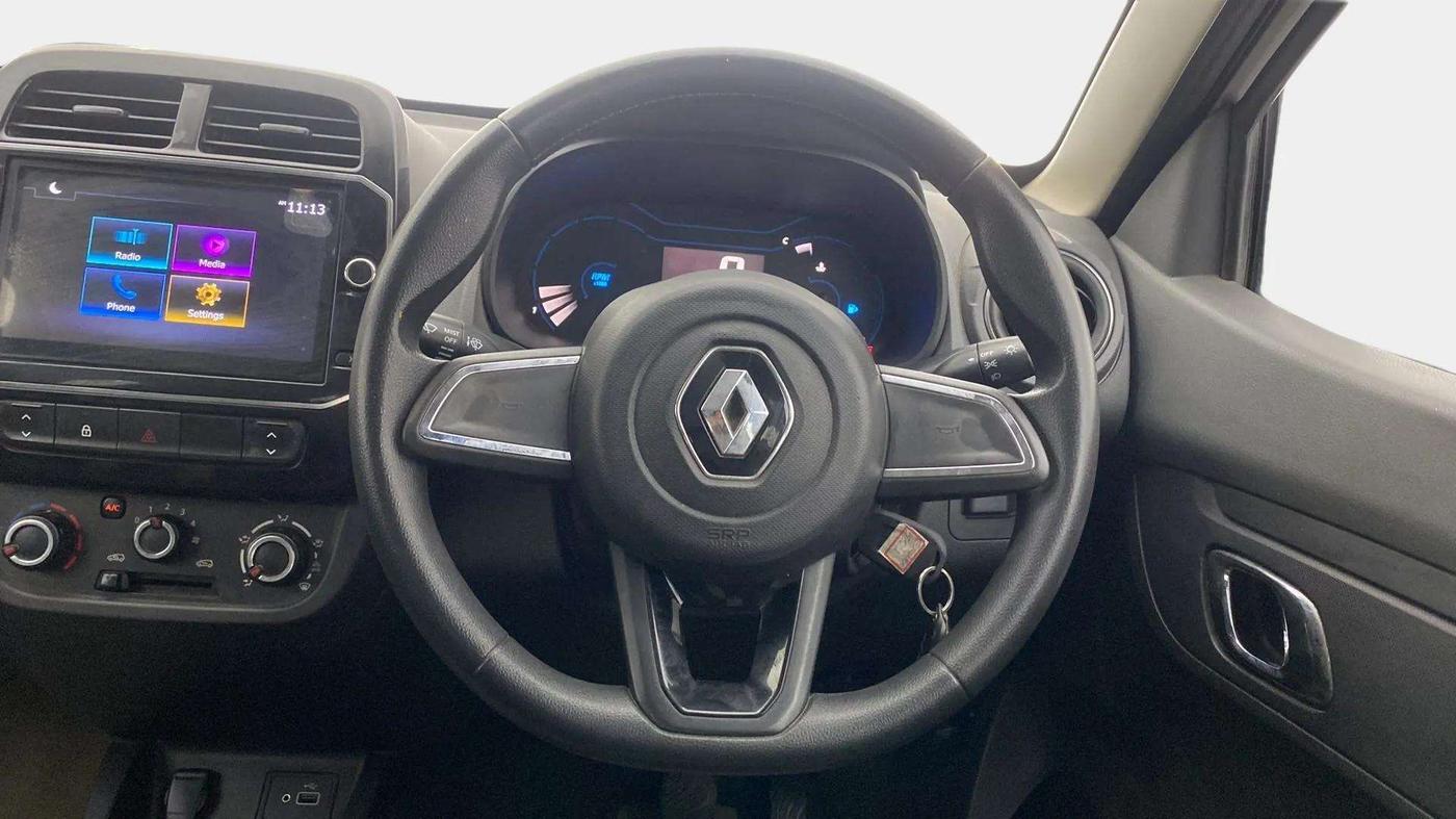 2019 Renault Kwid RXT 1.0 AMT (O), Petrol, Automatic, 26,535 km, Steering Wheel Close Up