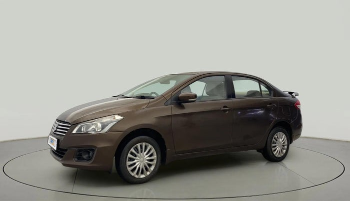 2017 Maruti Ciaz DELTA 1.4 MT PETROL, Petrol, Manual, 74,569 km, Left Front Diagonal
