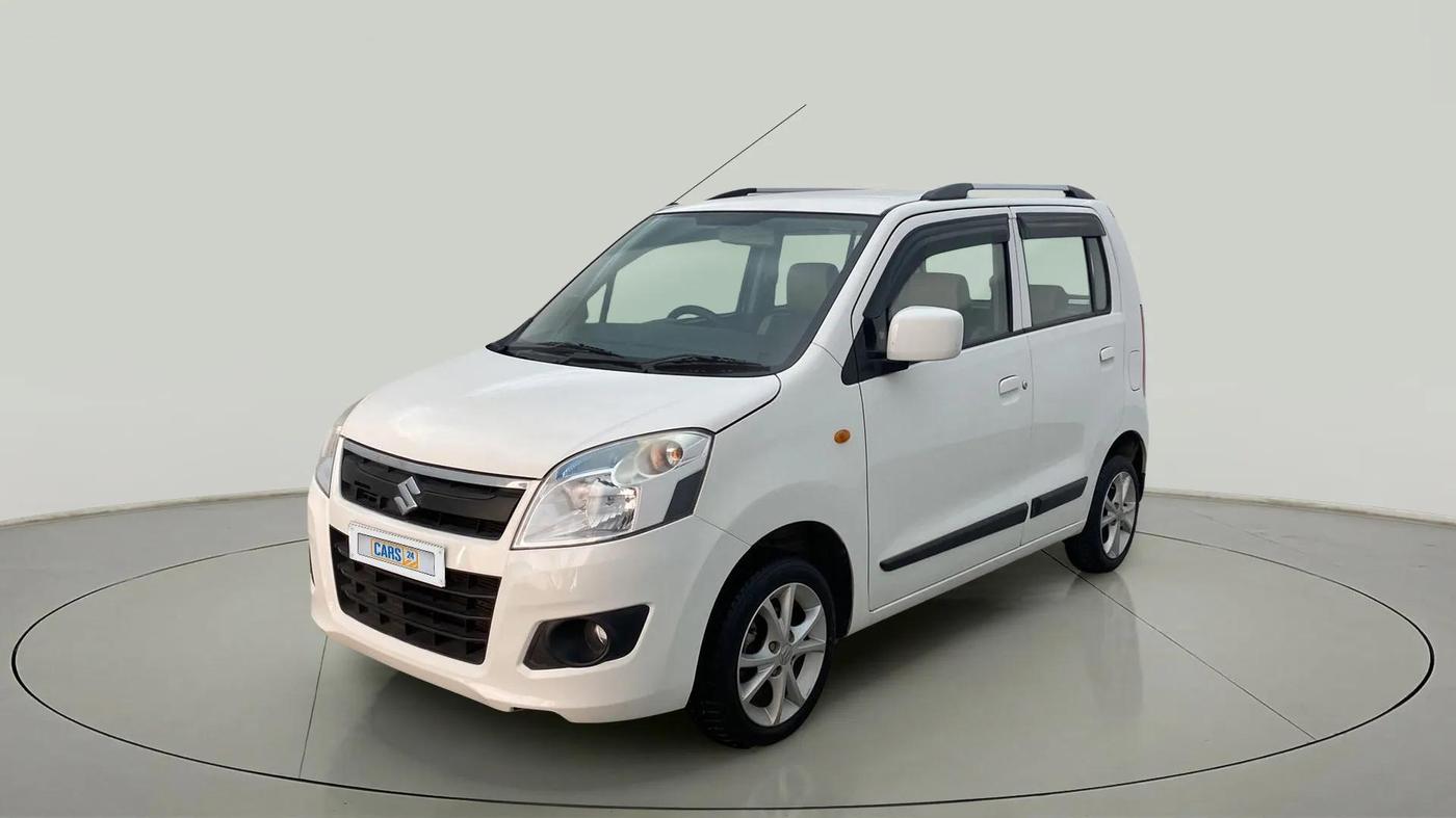 2017 Maruti Wagon R 1.0 VXI, Petrol, Manual, 32,174 km, Left Front Diagonal