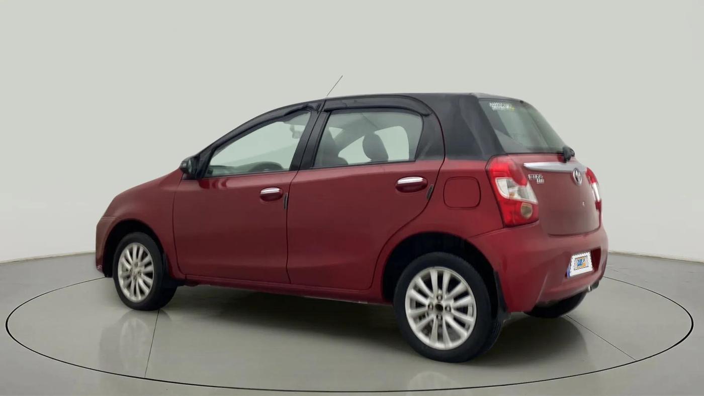 2013 Toyota Etios Liva V SP, Petrol, Manual, 29,872 km, Left Back Diagonal