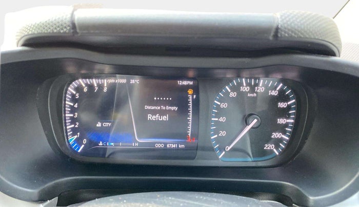 2021 Tata ALTROZ XZ PETROL, Petrol, Manual, 67,397 km, Odometer Image