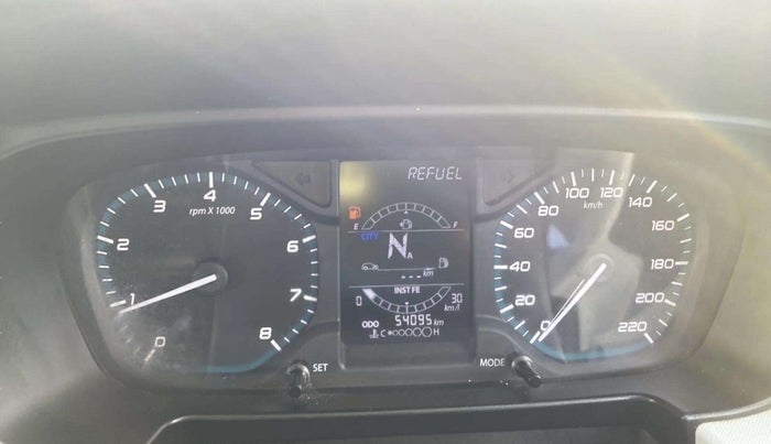 2021 Tata PUNCH ACCOMPLISHED DAZZLE PACK AMT, Petrol, Automatic, 53,966 km, Odometer Image