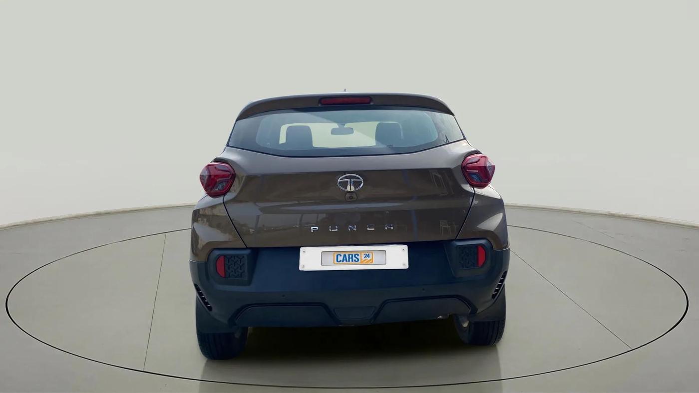 2021 Tata PUNCH ACCOMPLISHED DAZZLE PACK AMT, CNG, Automatic, 53,966 km, Back/Rear