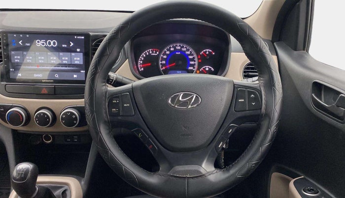 2018 Hyundai Grand i10 MAGNA 1.2 KAPPA VTVT, Petrol, Manual, 90,148 km, Steering Wheel Close Up