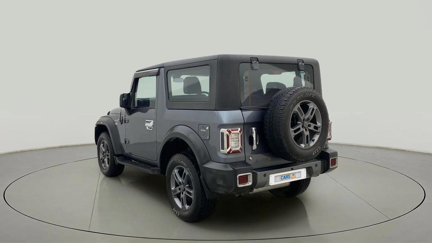 2021 Mahindra Thar LX HT PETROL 4WD MT, Petrol, Manual, 30,534 km, Left Back Diagonal