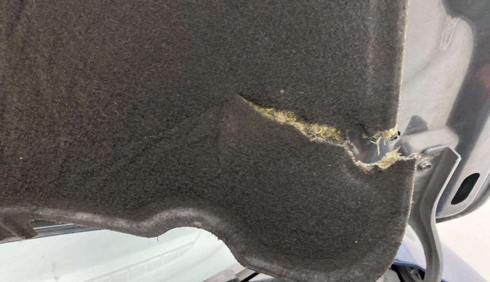 2016 Maruti Baleno DELTA CVT PETROL 1.2, Petrol, Automatic, 53,233 km, Bonnet (hood) - Insulation cover has minor damage
