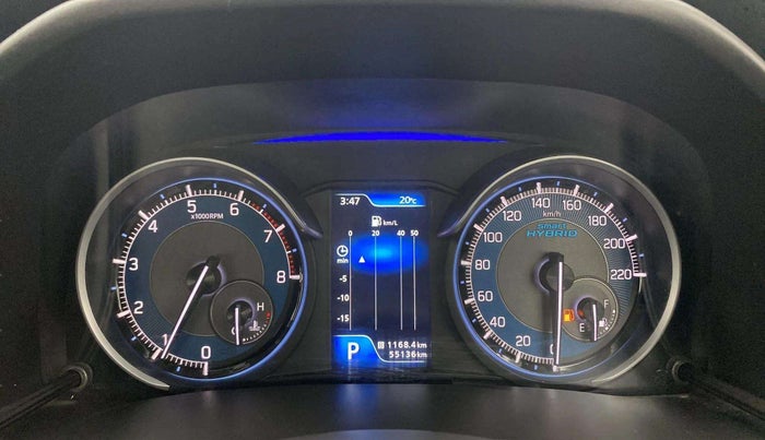 2020 Maruti XL6 ZETA AT, Petrol, Automatic, 55,307 km, Odometer Image