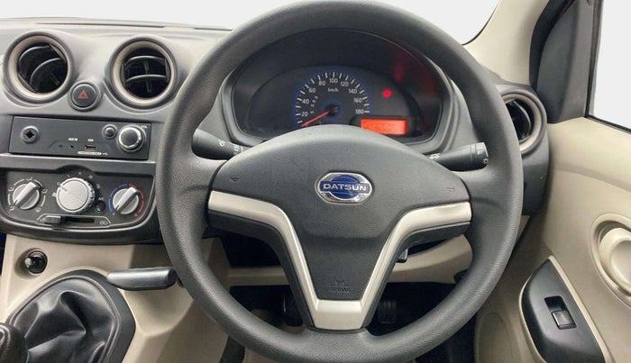 2017 Datsun Go T, Petrol, Manual, 25,464 km, Steering Wheel Close Up