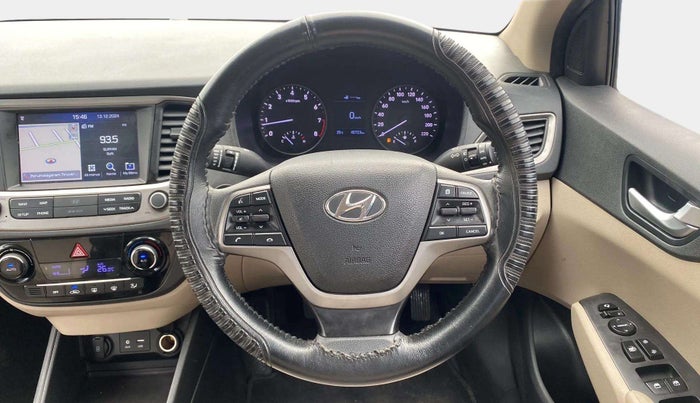 2020 Hyundai Verna 1.6 VTVT SX, Petrol, Manual, 45,720 km, Steering Wheel Close Up