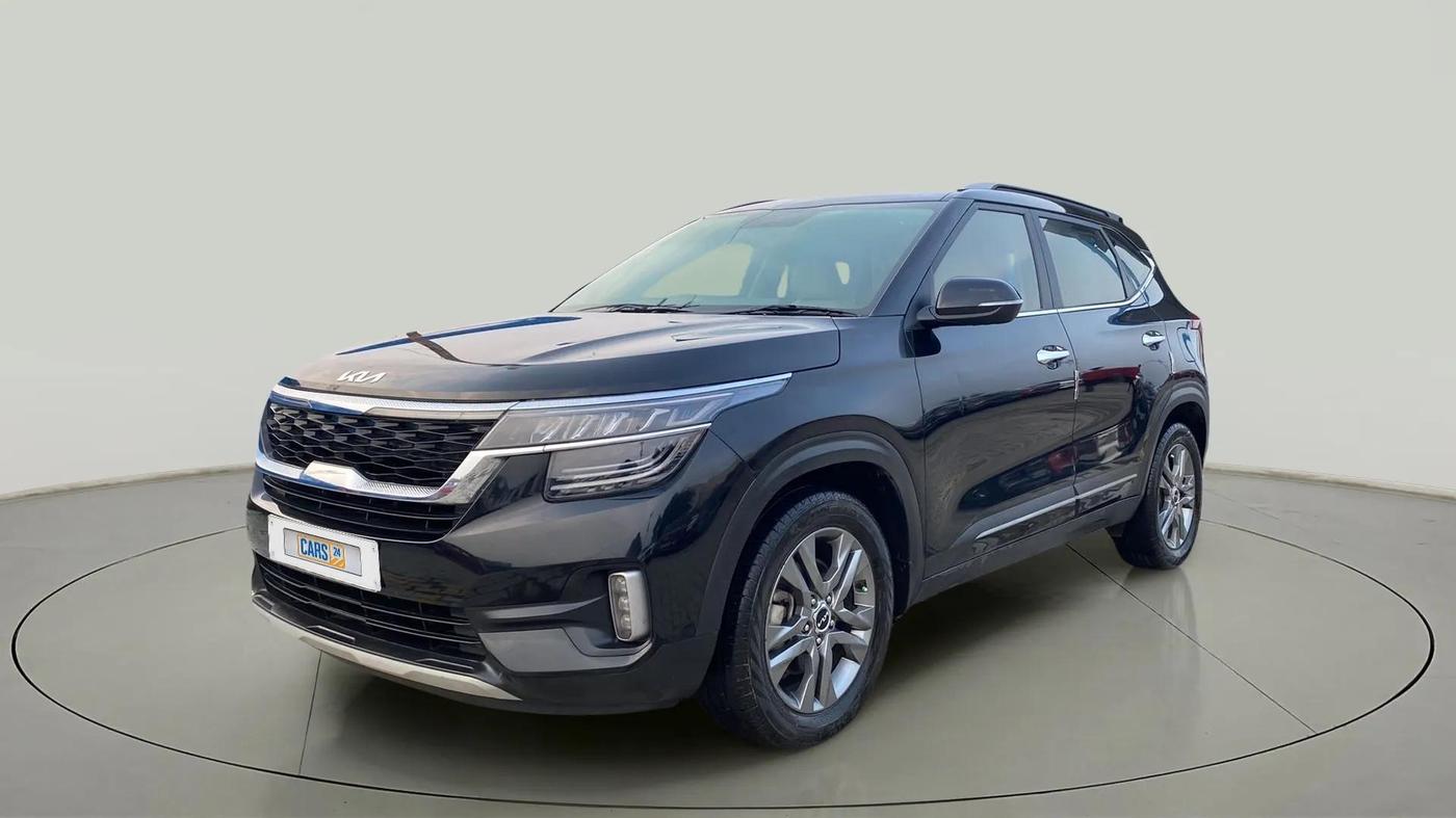 2022 KIA SELTOS HTX 1.5 PETROL, Petrol, Manual, 46,446 km, Left Front Diagonal