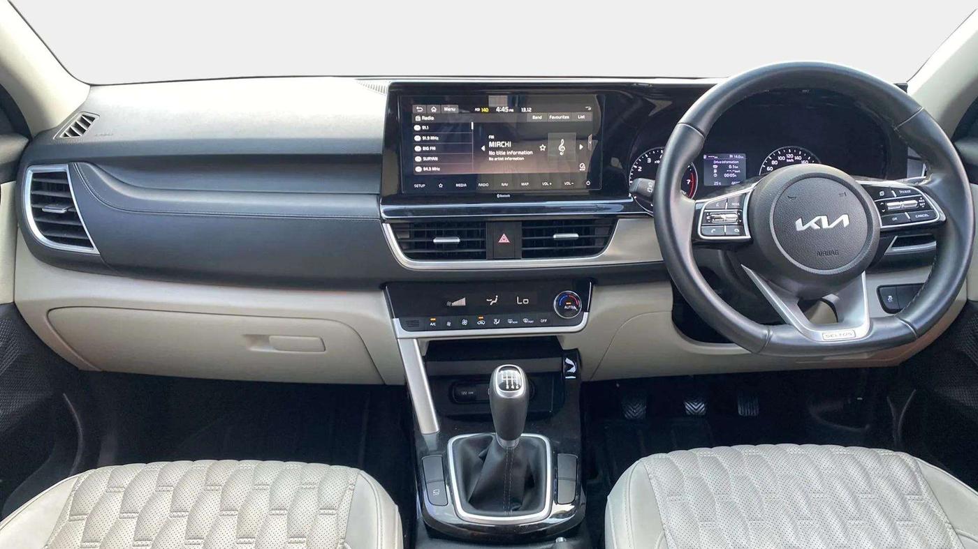 2022 KIA SELTOS HTX 1.5 PETROL, Petrol, Manual, 46,446 km, Dashboard