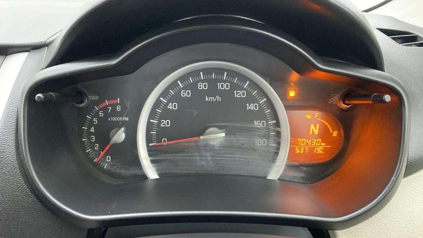 2015 Maruti Celerio VXI AMT, Petrol, Automatic, 70,403 km, Odometer Image