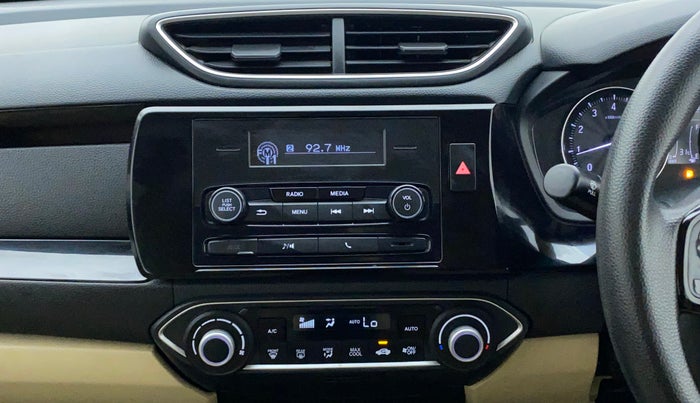 2018 Honda Amaze 1.2L I-VTEC V, Petrol, Manual, 28,483 km, Air Conditioner